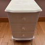 2 solid pine lockers painted white one needs some TLC Image 4
