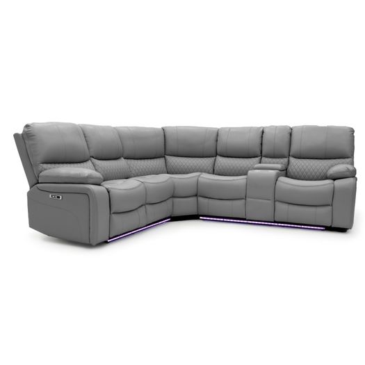 Rita Manual Leather Recliner Sofa