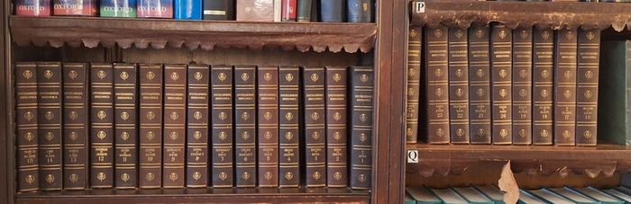 1955 Encyclopaedia Britannica Complete 24 Volumes Vintage Library Set