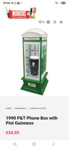 Guinness phone box