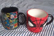 DC and Marvel mugs