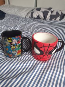 DC and Marvel mugs