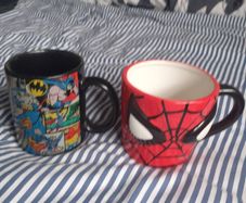 DC and Marvel mugs