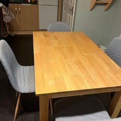 Table and chairs