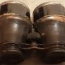 vintage binoculars and case Image 4
