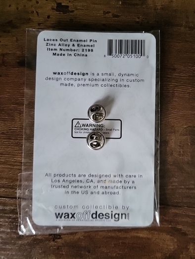 Ace Ventura Laces Out! NFL pin