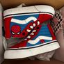 Marvel Vans Spiderman Toddler Shoes Image 2