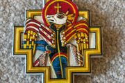 The Book of Kells Celtic Winged Ox Magnet #bookofkells #ireland