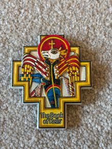 The Book of Kells Celtic Winged Ox Magnet #bookofkells #ireland