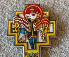 The Book of Kells Celtic Winged Ox Magnet #bookofkells #ireland