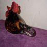 Hand blown glass Hen figure Image 5