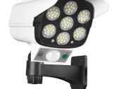 New Realistic Solar Dummy Fake Security Camera Surveillance CCTV Red LED #1472