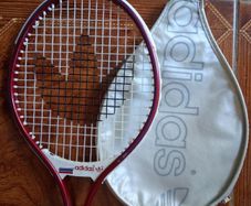Vintage Adidas RS 650 Badminton Racket with Original Cover