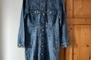 Oversized denim dress size 10
