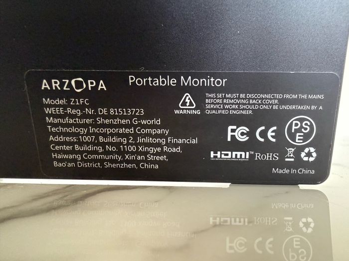 portable monitor USB-C
