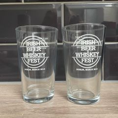 Beer fest glass x2