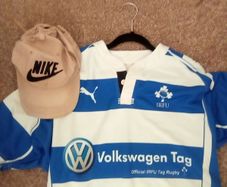 Xl. Rugby. Jersey.  And.  Nike. Baseball.  Cap