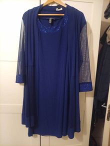 ladies dress and cardigan