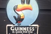 Guinness  key ring  holder