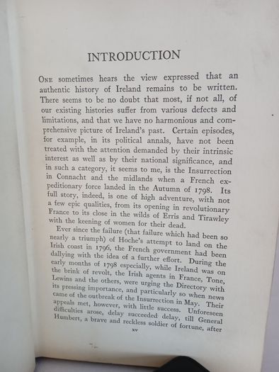 The Last Invasion of Ireland: When Connacht Rose by Richard Hayes (PT86)