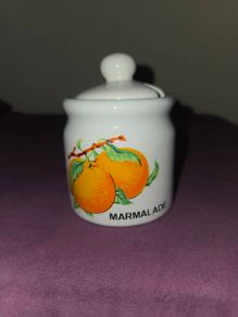 Vintage ceramic Marmalade Pot