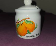 Vintage ceramic Marmalade Pot