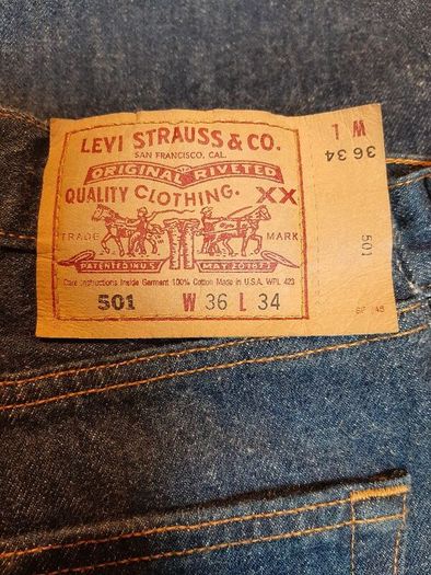 New 501 levis
