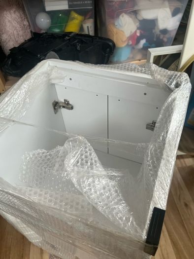 Bathroom sink cupboard