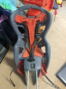 Childs bike seat