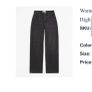Abercrombie and Fitch high rise jeans size 25 long washed black Image 2