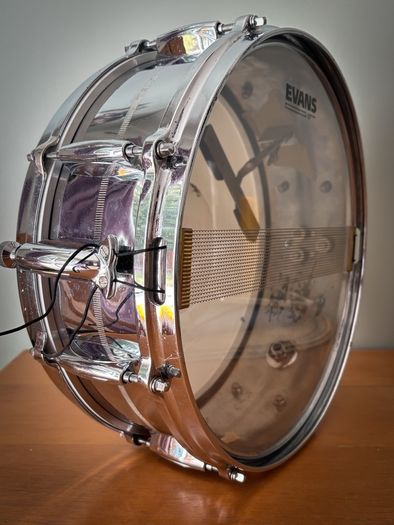 Gretsch 4160 Chrome Over Brass Snare Drum 14 x 5 1970s
