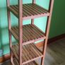 Bamboo Shelving Unit, 5 Shelves, 140 cm Image 5