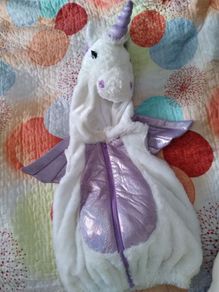 Unicorn costume age 1 to 2 years.