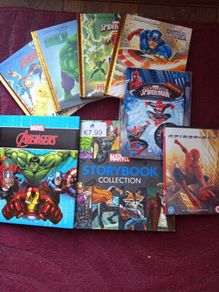 Avengers books and dvd