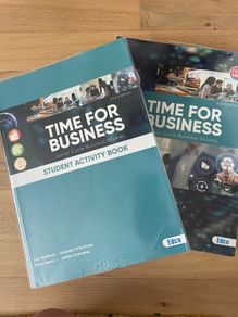 Time for business JC textbook and work book