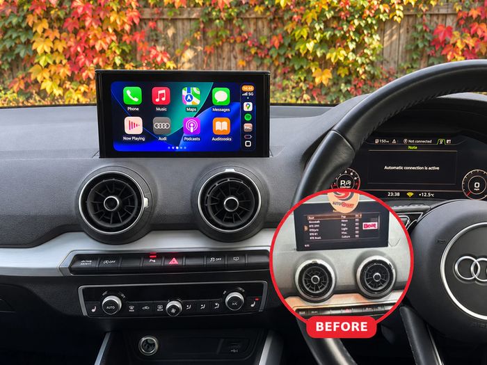 Premium CarPlay Audi Q2 2020-2022 Android Auto Radio