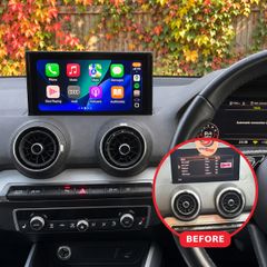 Premium CarPlay Audi Q2 2020-2022 Android Auto Radio