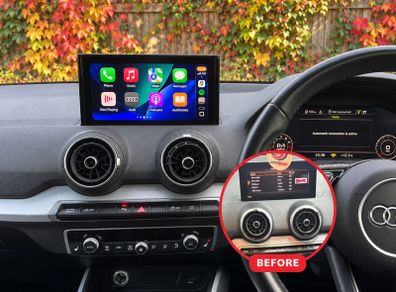 Premium CarPlay Audi Q2 2020-2022 Android Auto Radio