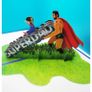 Beautiful New Super Dad Pop Up Father's Day Greeting Card Image 4