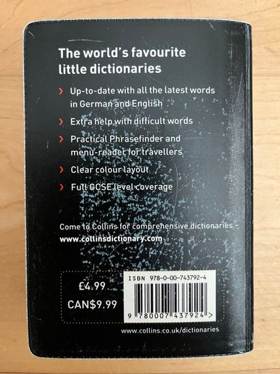 Collins Gem German Dictionary
