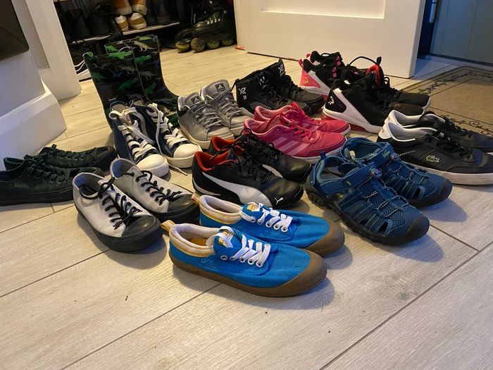 kids shoes, ladies shoes