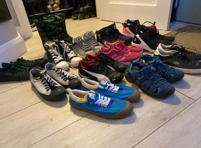kids shoes, ladies shoes