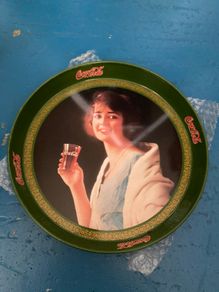 Coca Cola Metal Tray Genuine Merchandise