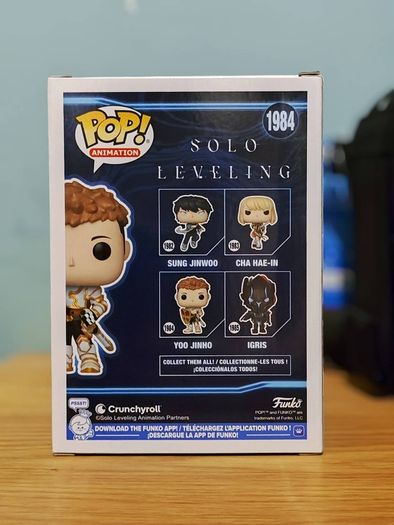 Funko Pop 1984 Solo Leveling Yoo Jinho Anime Manga Japan Web Manhwa