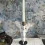 1 Bone Spooky Witch Halloween candle stick holders decoration Image 4