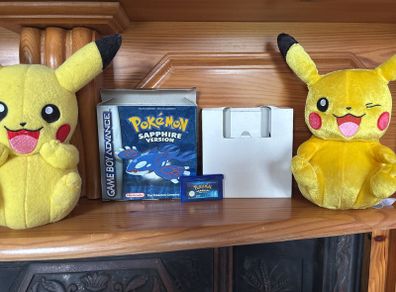 Pokemon Sapphire GBA boxed