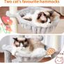 Cat Tree, 100cm Tower with All-Sisal Wrapped Scratching Post Image 6