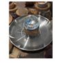 Pentagram Spell Candle Holder - gold or silver Image 6