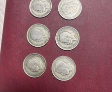1920 1921 British Half Crowns