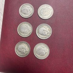 1920 1921 British Half Crowns